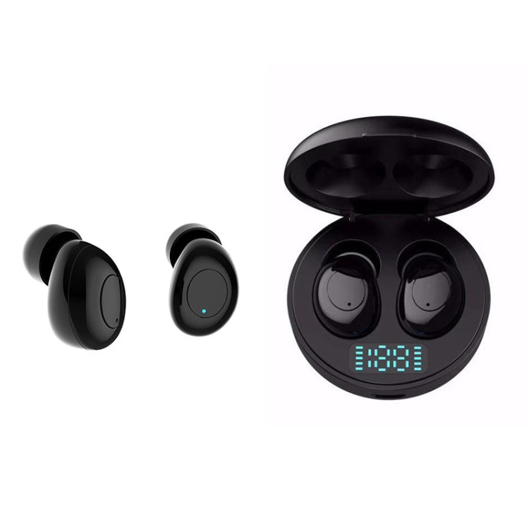 Auricolari wireless Bluetooth V5.0 con display digitale J1 TWS con scatola di ricarica a LED Auricolari wireless Bluetooth V5.0 con display digitale J1 TWS con scatola di ricarica a LED